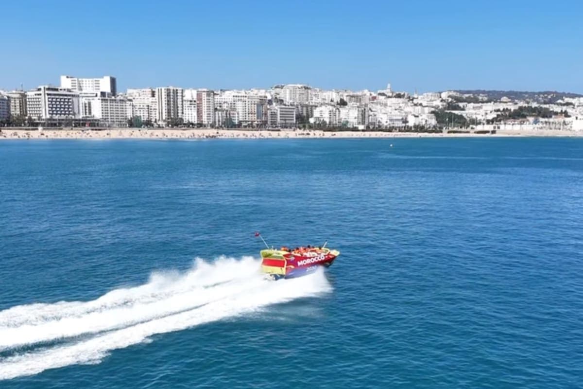 Jet-Boat Extrême à Tanger Marina Bay dès 250 DH/pers