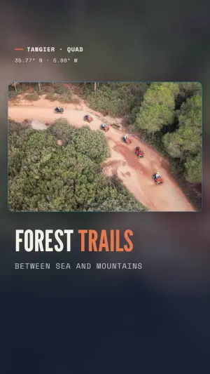 Circuit Quad à Tanger (Route Marjane) — 1h, 2h ou 3h